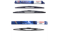Paquete económico de escobillas limpiaparabrisas Bosch 450 + H500