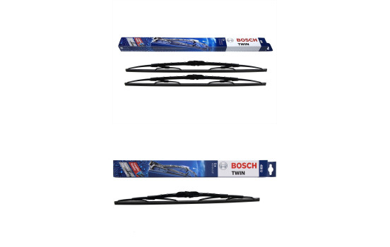 Paquete económico de escobillas limpiaparabrisas Bosch 480 + 450U