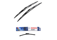 Paquete económico de escobillas limpiaparabrisas Bosch 480S + A280H