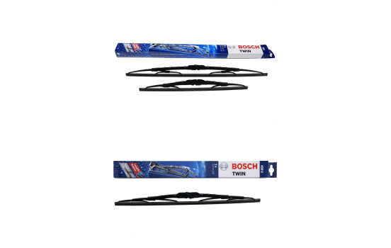 Paquete económico de escobillas limpiaparabrisas Bosch 502 + 450U
