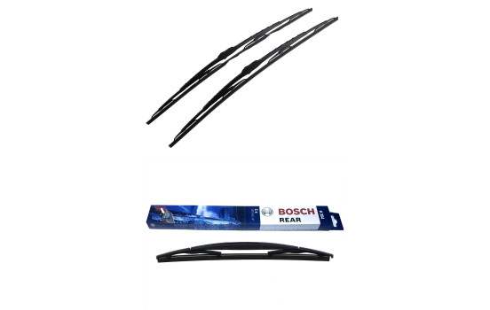 Paquete económico de escobillas limpiaparabrisas Bosch 502S + H354