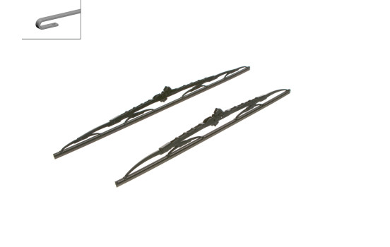 Paquete económico de escobillas limpiaparabrisas Bosch 543 + A400H, Imagen 5