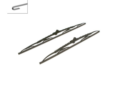 Paquete económico de escobillas limpiaparabrisas Bosch 543 + A400H, Imagen 6