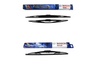 Paquete económico de escobillas limpiaparabrisas Bosch 584S + H341