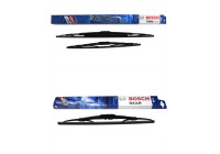 Paquete económico de escobillas limpiaparabrisas Bosch 604S + H341