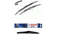 Paquete económico de escobillas limpiaparabrisas Bosch 607S + H281