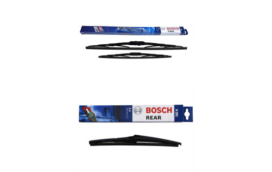 Paquete económico de escobillas limpiaparabrisas Bosch 653 + H281