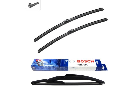 Paquete económico de escobillas limpiaparabrisas Bosch A053S + H840
