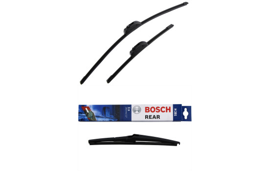 Paquete económico de escobillas limpiaparabrisas Bosch A109S + H801
