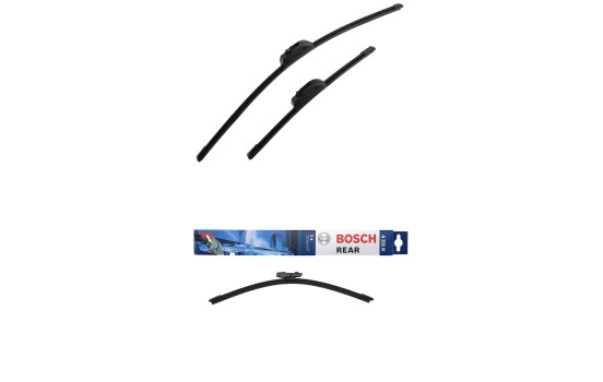 Paquete económico de escobillas limpiaparabrisas Bosch A138S + A331H