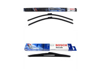 Paquete económico de escobillas limpiaparabrisas Bosch A640S + H304