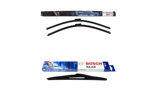 Paquete económico de escobillas limpiaparabrisas Bosch A640S + H304