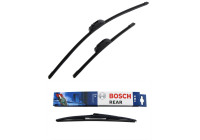 Paquete económico de escobillas limpiaparabrisas Bosch A641S + H311