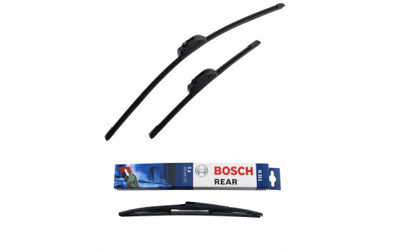 Paquete económico de escobillas limpiaparabrisas Bosch A641S + H311