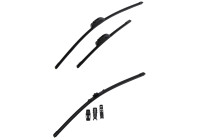 Paquete económico de escobillas limpiaparabrisas Bosch A697S + AP20U