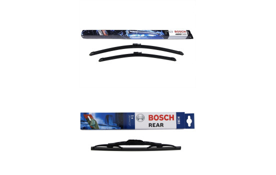 Paquete económico de escobillas limpiaparabrisas Bosch A951S + H282