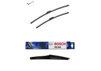 Paquete económico de escobillas limpiaparabrisas Bosch A957S + H801