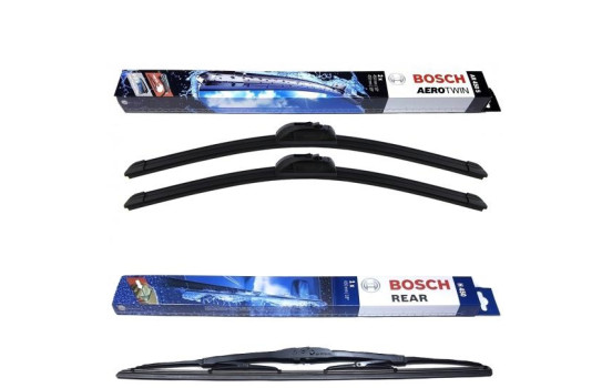 Paquete económico de escobillas limpiaparabrisas Bosch AR450S + H450