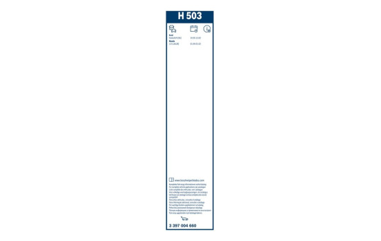 Paquete económico de escobillas limpiaparabrisas Bosch AR450S + H503, Imagen 18