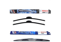 Paquete económico de escobillas limpiaparabrisas Bosch AR480S + 480U