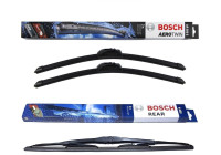 Paquete económico de escobillas limpiaparabrisas Bosch AR500S + H450