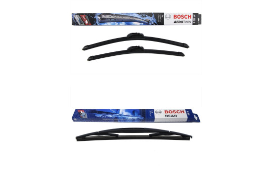 Paquete económico de escobillas limpiaparabrisas Bosch AR502S + H402