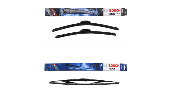 Paquete económico de escobillas limpiaparabrisas Bosch AR502S + H500