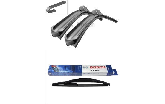 Paquete económico de escobillas limpiaparabrisas Bosch AR530S + H301
