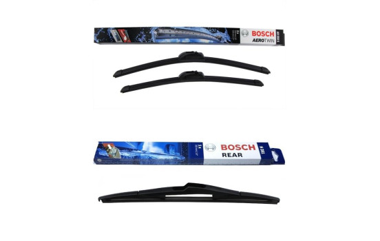 Paquete económico de escobillas limpiaparabrisas Bosch AR550S + H351