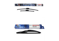 Paquete económico de escobillas limpiaparabrisas Bosch AR553S + H301