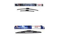 Paquete económico de escobillas limpiaparabrisas Bosch AR553S + H341