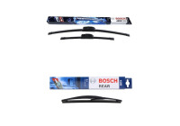 Paquete económico de escobillas limpiaparabrisas Bosch AR601S + H250