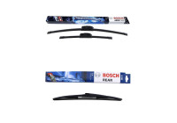 Paquete económico de escobillas limpiaparabrisas Bosch AR601S + H352