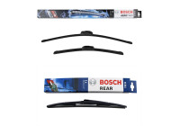 Paquete económico de escobillas limpiaparabrisas Bosch AR604S + H311