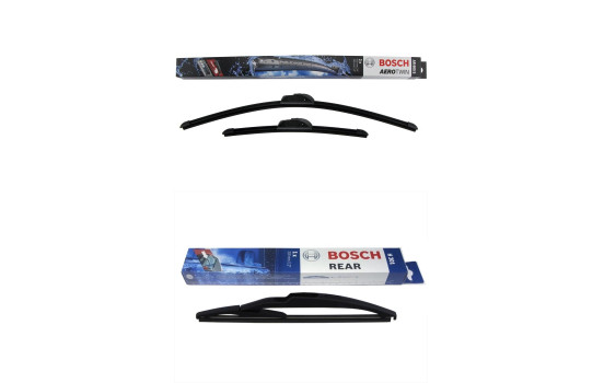 Paquete económico de escobillas limpiaparabrisas Bosch AR605S + H301