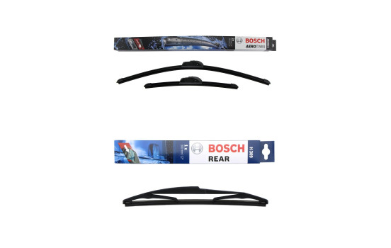 Paquete económico de escobillas limpiaparabrisas Bosch AR605S + H309