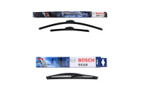 Paquete económico de escobillas limpiaparabrisas Bosch AR813S + H250