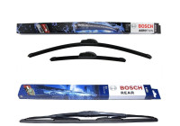 Paquete económico de escobillas limpiaparabrisas Bosch AR813S + H450