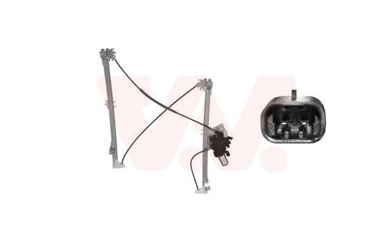ELEVALUNAS DELANTERO DERECHO ELÉCTRICO incluido MOTOR 4 puertas 0685266 Van Wezel, Imagen 2