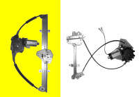 ELEVALUNAS DELANTERO DERECHO ELÉCTRICO incluido MOTOR 4 puertas 1825262 Van Wezel