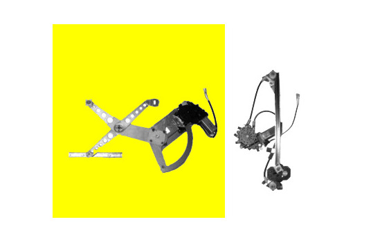 ELEVALUNAS DELANTERO DERECHO ELÉCTRICO incluido MOTOR 4 puertas 3030262 Van Wezel