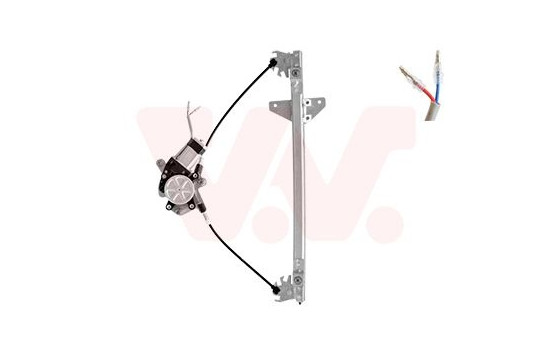ELEVALUNAS DELANTERO DERECHO ELÉCTRICO incluido MOTOR 4 puertas 3701262 Van Wezel, Imagen 2