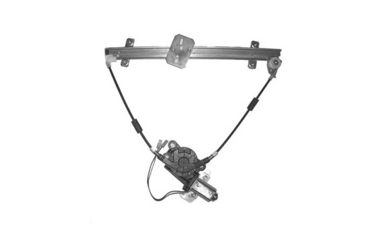 ELEVALUNAS DELANTERO DERECHO ELÉCTRICO incluido MOTOR 4 puertas 4930262 Van Wezel