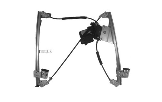 ELEVALUNAS DELANTERO DERECHO ELÉCTRICO incluido MOTOR 4 puertas CON Comfort Desde 10-1999 5825264 Van Wezel
