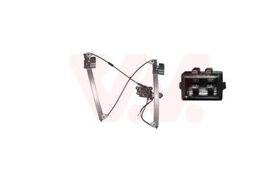 ELEVALUNAS DELANTERO DERECHO ELÉCTRICO incluido MOTOR 4 puertas Sin Comfort 4912264 Van Wezel, Imagen 2