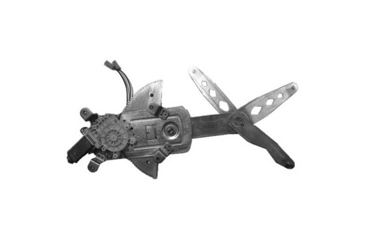 ELEVALUNAS DELANTERO DERECHO ELÉCTRICO incluido MOTOR 4 puertas Sin Comfort 5834262 Van Wezel