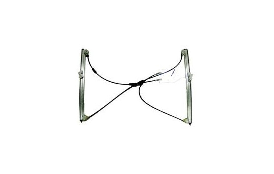 ELEVALUNAS DELANTERO DERECHO ELÉCTRICO sin MOTOR 2 puertas 4331264 Van Wezel