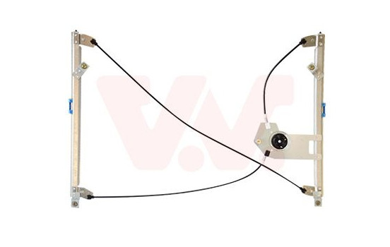 ELEVALUNAS DELANTERO DERECHO ELÉCTRICO sin MOTOR 2 puertas 4331264 Van Wezel, Imagen 2