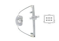 ELEVALUNAS DELANTERO DERECHO ELÉCTRICO sin MOTOR 4 puertas 3750268 Van Wezel