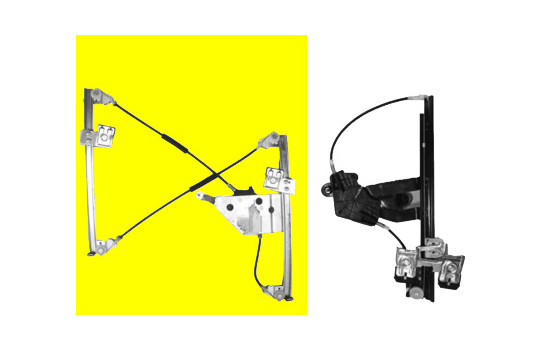 ELEVALUNAS DELANTERO DERECHO ELÉCTRICO sin MOTOR 4 puertas 7620262 Van Wezel